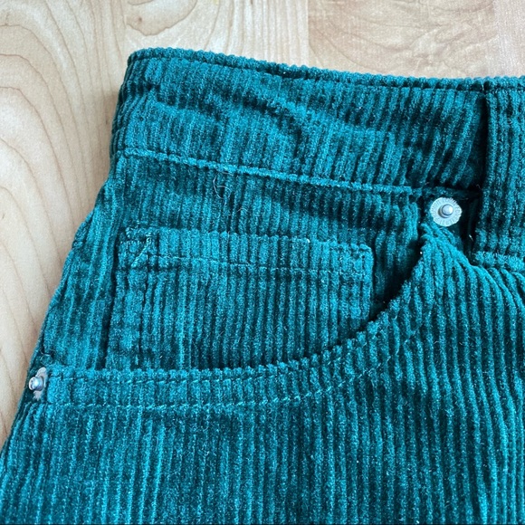 3 for $15//Emerald Green Ribbed Skirt - Picture 5 of 10